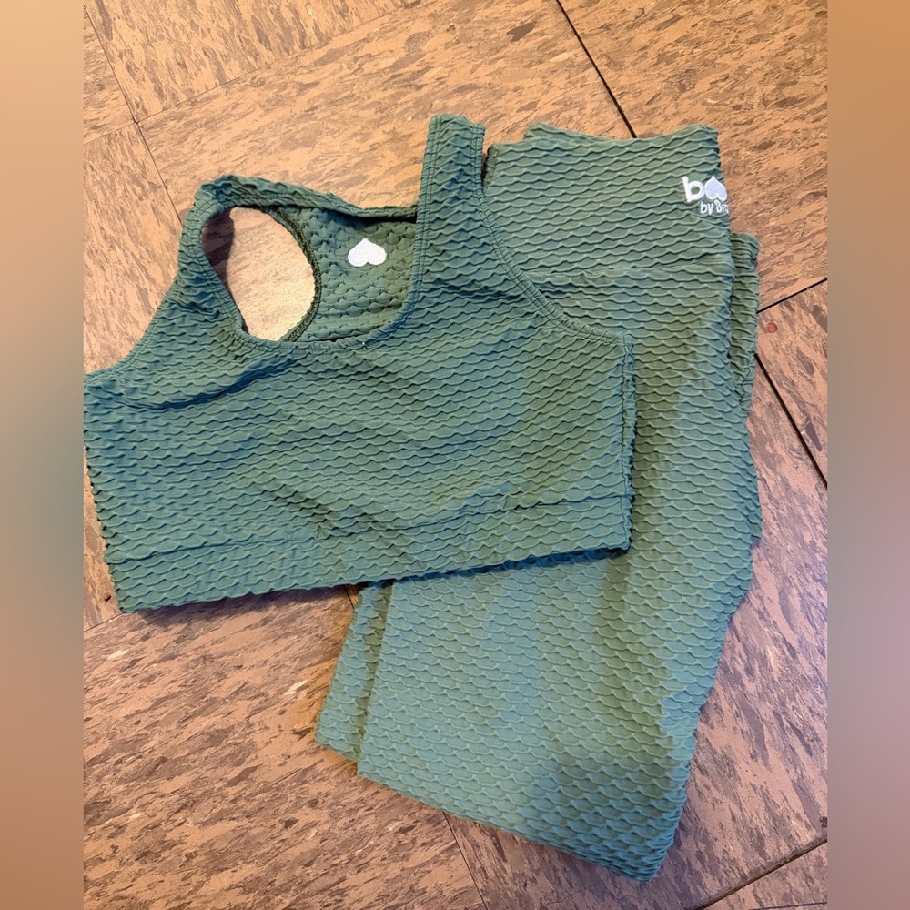 BootyByBrabants Sage Croco Set